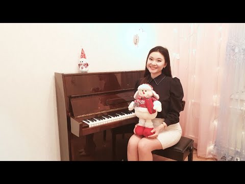 Видео: Снег над Ленинградом - Ирония Судьбы / пианино