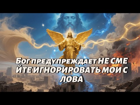 Видео: Бог предупреждает НЕ СМЕЙТЕ ИГНОРИРОВАТЬ МОИ СЛОВА