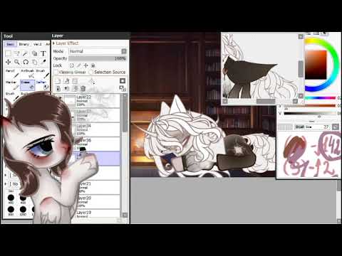 Видео: ~Speedpaint~пони обработка~заказ~Ч.О~