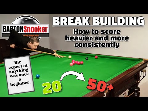 Видео: Набирайте очки и делайте более крупные брейки | Урок снукера | Тренировка снукера