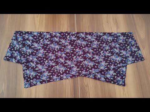 Видео: Потрясающие результаты всего с 90 см ткани | Даже новички смогут легко шить ✂️