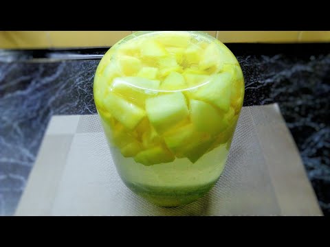 Видео: Компот из ДЫНИ на зиму!!! Лето в банке!!!