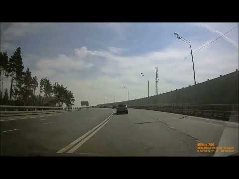 Видео: Томилино - Егорьевское шоссе - поворот на Анциферово.
