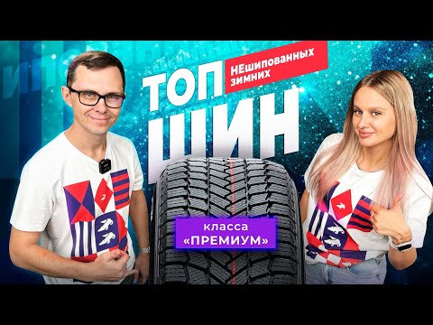 Видео: ТОП зимних нешипованных шин "премиум" 2024-2025