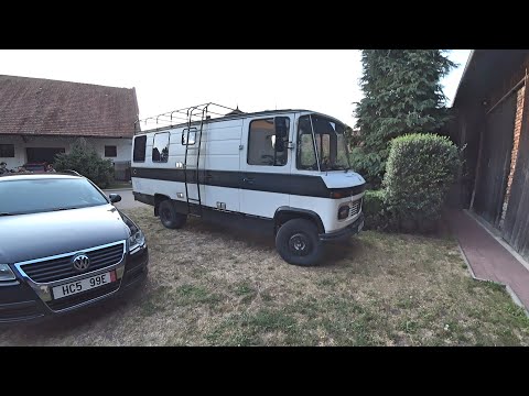 Видео: Оживил Дракона 1970 года,  Mercedes-Benz 508D