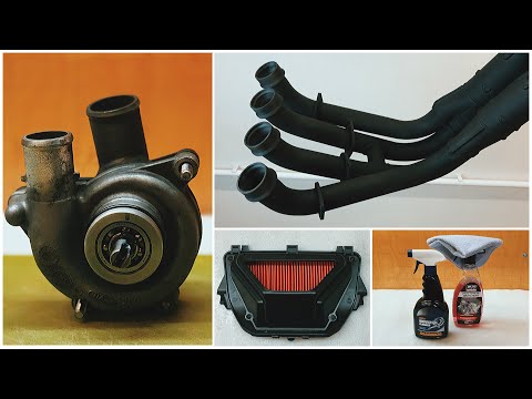 Видео: Не дышала, текла и ржавела. Restoration Yamaha R6. Восстановление разбитого
