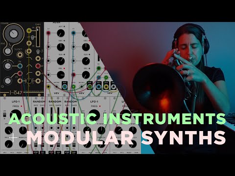 Видео: Подключение акустических инструментов и модульных синтезаторов: руководство по стойке VCV
