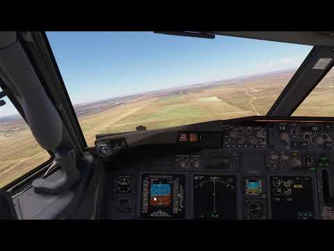 Видео: Полет экипажем на Боинге 737-800 Тбилиси-Элиста #microsoftflightsimulator2020