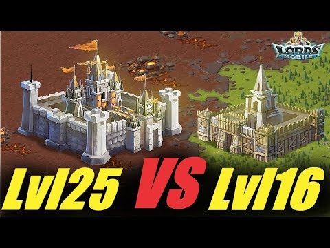 Видео: Какой уровень замка лучше строить для ловушки?! + и - 16 замка🧐 Lords mobile