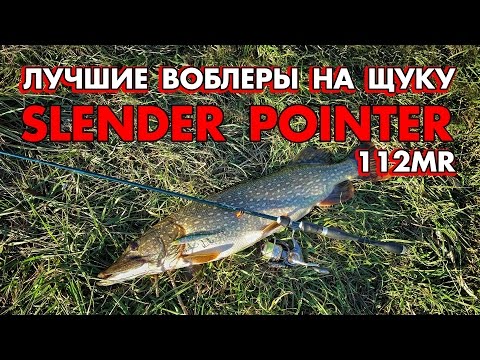Видео: Лучшие воблеры на щуку - LC Slender Pointer 112MR + мой трофей 2015