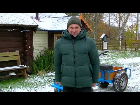 Видео: Зачем новая рама на мотоблок-микротракторок нужна