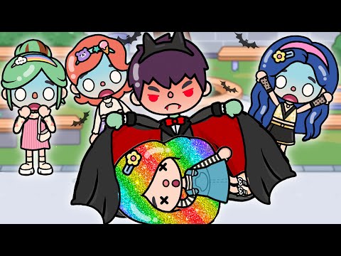Видео: Вампир-бойфренд: Защити меня #2 | История жизни Toca | Toca Boca