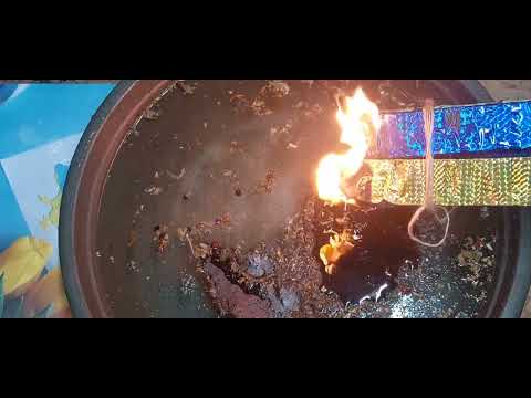 Видео: Отжиг свечами через обращение к стихиям.