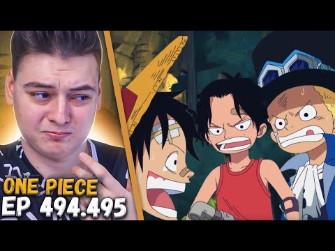 Видео: Появление Сабо! Ван-Пис 494-495 серия | Реакция на аниме
