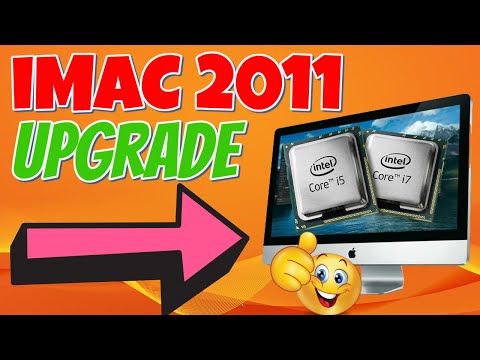 Видео: Подробности обновления процессора и твердотельного накопителя iMac 2011 | 2020