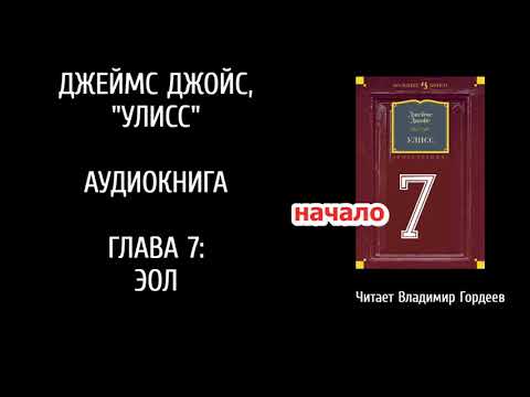 Видео: Дж.Джойс УЛИСС эпизод 7(начало) аудио-версия В.Гордеева