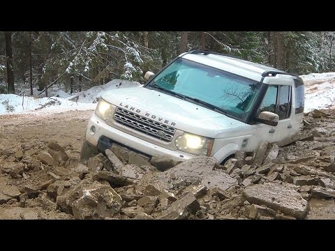 Видео: Такого не ожидал никто! Jeep, Land Rover, Нива и Уаз против толстого льда Где предел внедорожников?