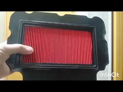 Видео: Замена воздушного фильтра Honda Deauville 650