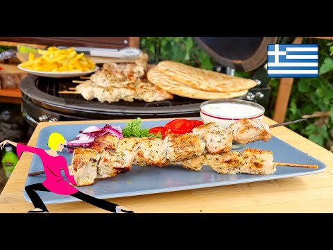 Видео: «Сувлаки» - греческие шашлыки!!!
