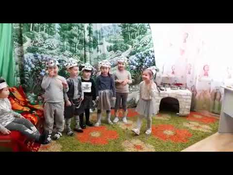 Видео: Сказка "Волк и семеро козлят" на английском языке