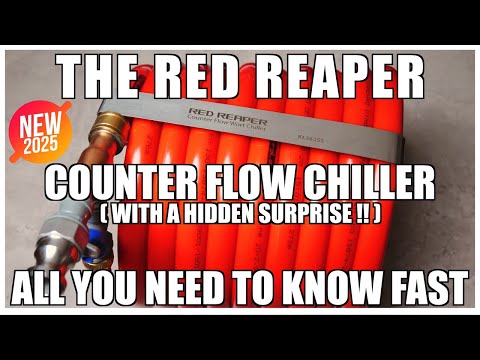 Видео: Противоточный охладитель сусла Red Reaper для домашних пивоваров