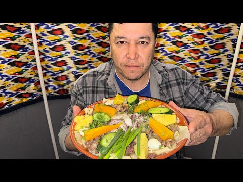 Видео: Настоящий Узбекский Бешбармак! Каракалпакстан !