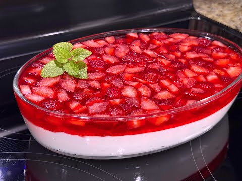 Видео: Десерт из КЛУБНИКИ за несколько минут. Просто, Быстро, Очень Вкусно!