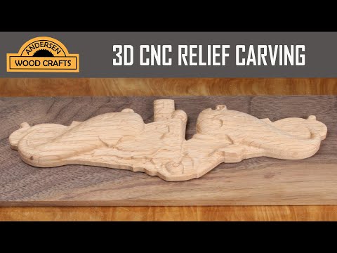 Видео: 3D-РЕЛЬФОВАЯ РЕЗЬБА С ПОМОЩЬЮ CARVECO MAKER И ЧПУ ONEFINITY