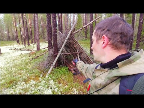 Видео: РЯБЧИК ЧУТЬ НА ГОЛОВУ НЕ СЕЛ!!! ОХОТА НА БОРОВУЮ ДИЧЬ С МЕЛКАШКОЙ. ПОХОД В ТАЙГУ ЗА МЯСОМ.