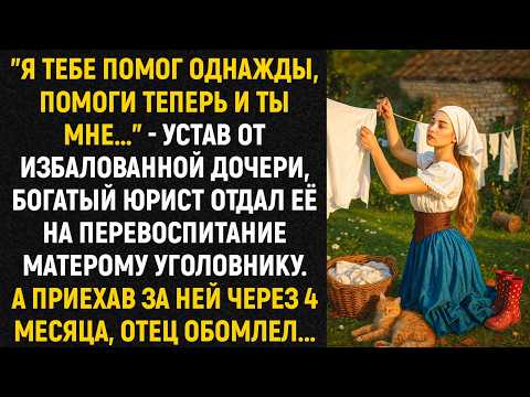 Видео: "Я тебе помог однажды, помоги теперь и ты мне!" - устав от избалованной дочери, богатый юрист...