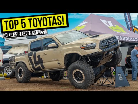 Видео: Пять лучших автомобилей Toyota на выставке Overland Expo MTN West 2023 | 4K