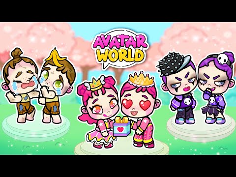 Видео: Тройняшки Выходят Замуж! 💍👰‍♀️История Любви в Аватар Ворлд! Новый Свадебный Набор в Avatar World!