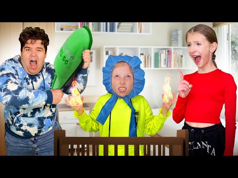 Видео: Стали НЯНЯМИ у ЗЛОГО РЕБЕНКА!!!