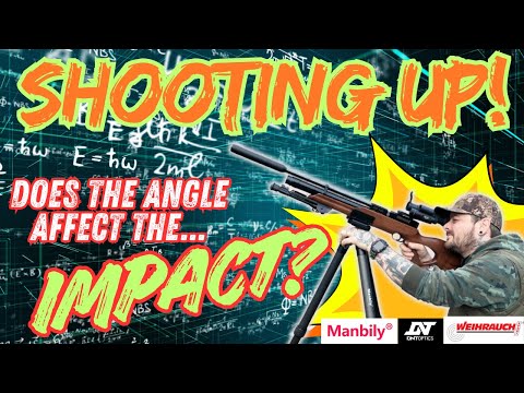 Видео: Стрельба под углом. Действительно ли это влияет на точку попадания? | наука о пневматической винт...