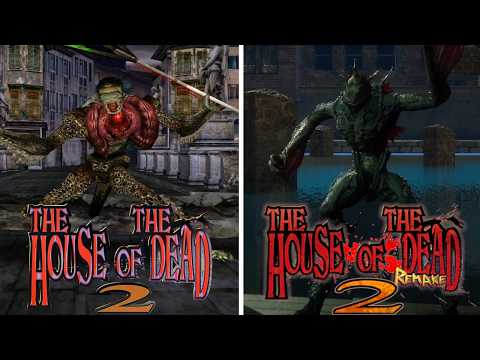 Видео: The House of The Dead 2 Remake — сравнение всех боссов: оригинал (1998) и ремейк (2025). Всё плохо.