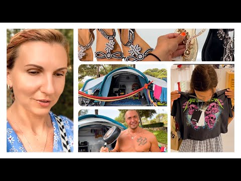 Видео: Тур по Нашей Палатке Quechua 8.4 ⛺️ Третья Неделя на Кемпиге с Детьми в Испании 🇪🇸 Влог 23.07.2022
