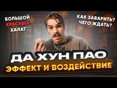Видео: Какой эффект у Да Хун Пао, как его заварить, чтобы сработало?