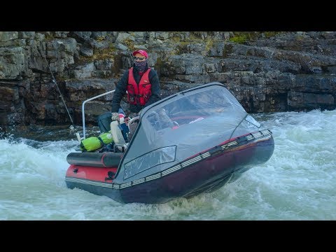 Видео: ВОДОМЕТНАЯ ЛОДКА для ШТУРМА горных рек │ Фрегат 480 + Yamaha 90 с водометом