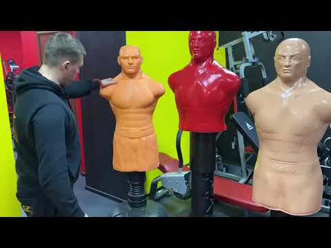 Видео: Обзор водоналивных манекенов для отработки ударов: Century Bob-Box, German и Royal Fitness