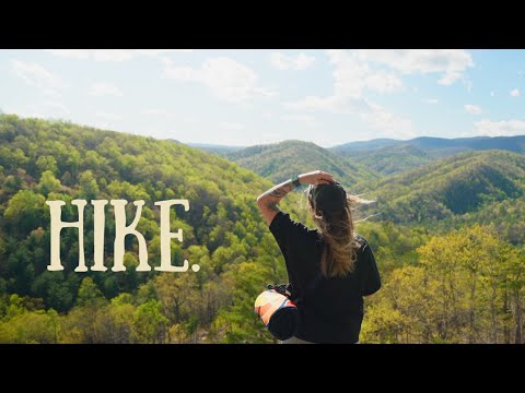 Видео: почти безмолвный ХАЙК в горах Северной Каролины