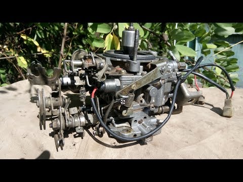 Видео: Ремонт карбюратора Никки, Мазда 626. ч 1. Сarburetor repair Nikki, Mazda 626