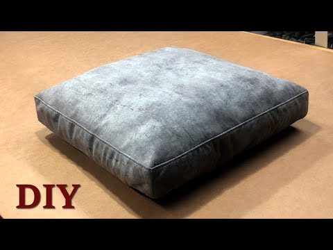 Видео: Подушка для дивана / sofa cushion