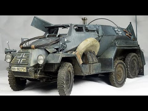 Видео: Немецкий штабной бронеавтомобиль Sd.Kfz. 247 Ausf. А