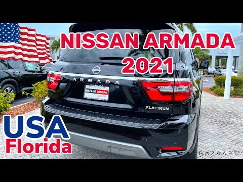 Видео: США Цены Сколько стоит новый Автомобиль NISSAN ARMADA (PATROL) 2021 в Америке