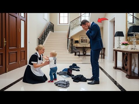 Видео: Все няни сбегали от сына миллионера… Пока не пришла одна горничная и не изменила всё....
