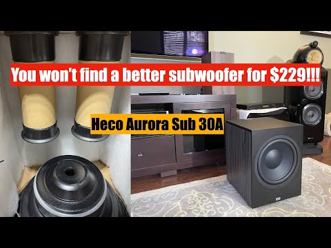 Видео: Взгляд изнутри на Heco Aurora Sub30A — на мой взгляд, лучший сабвуфер за 229 долларов на рынке!