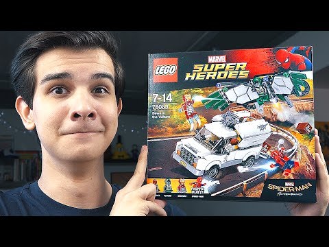 Видео: LEGO Человек-Паук: СТЕРВЯТНИК и ЖЕЛЕЗНЫЙ ЧЕЛОВЕК - Набор На Обзор (76083)