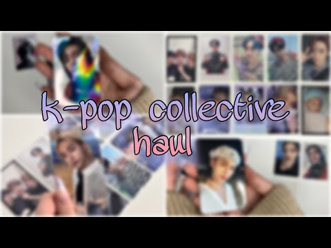 Видео: 🍬kpop collective haul🍬|| распаковка карт stray kids￼ и дримок!! 🌱