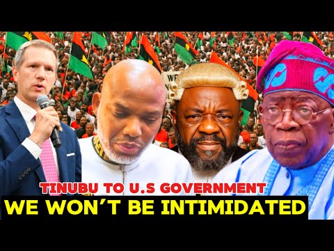 Видео: TINUBU ОТВЕТИТ США ИЗ-ЗА ННАМДИ КАНУ: НАС НЕ ЗАПУГАЮТ