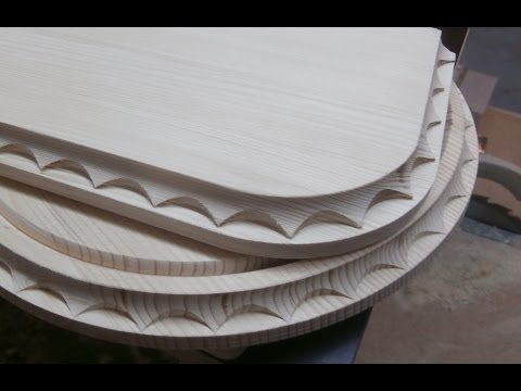 Видео: Нанесение декора на изделия из дерева. Часть 2. Milling decorating the tree. Part 2.